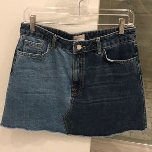 Jean skirt